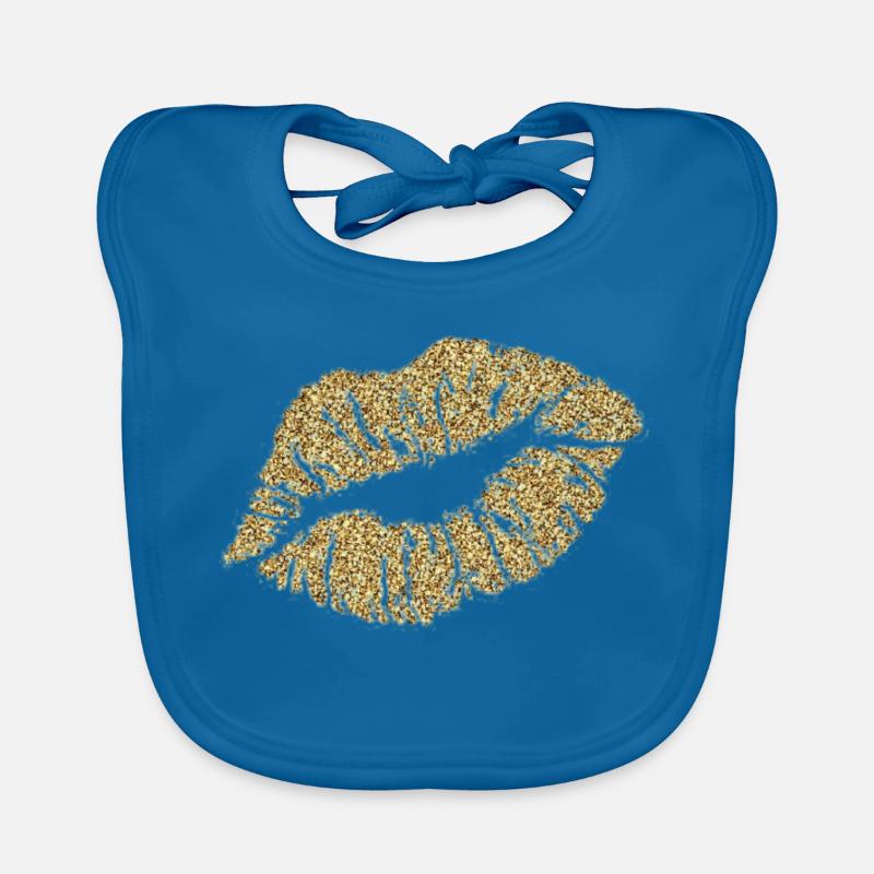 Baiser en or Bavoir bio Bébé