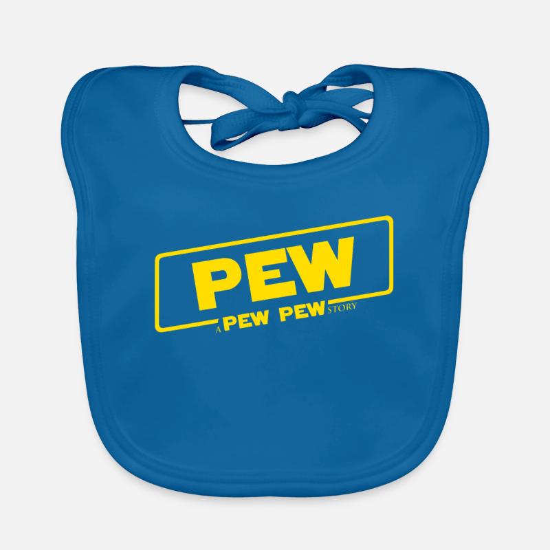 A Pew Pew Story Organic Baby Bibs
