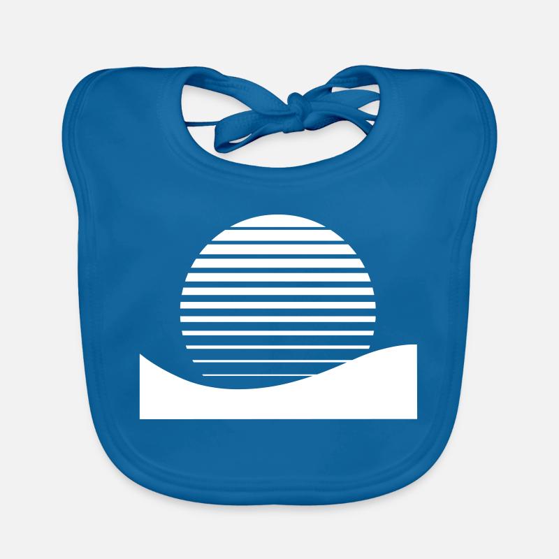 Lever du soleil Bavoir bio Bébé