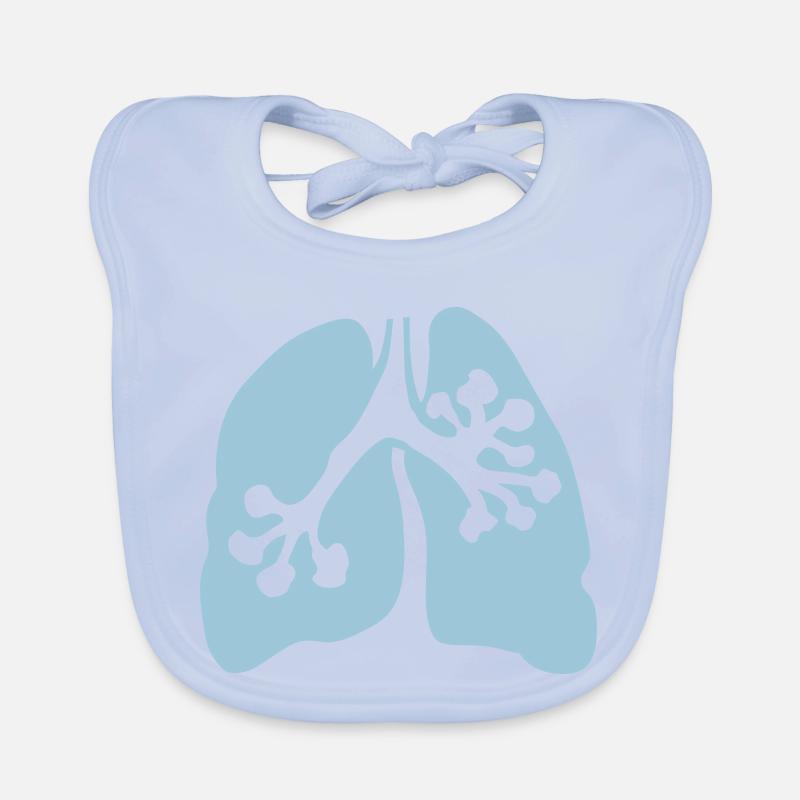 poumon 1 2 Bavoir bio Bébé