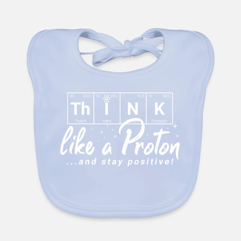 THINK Positive - éléments chimiques Bavoir bio Bébé