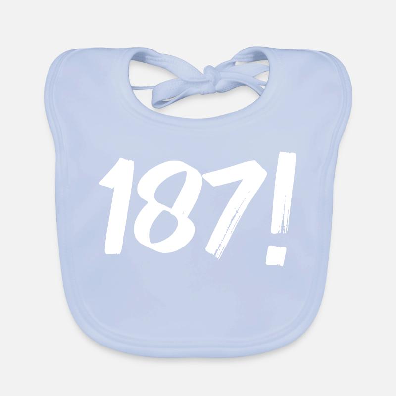 Numéros Un Huit Sept Bavoir bio Bébé