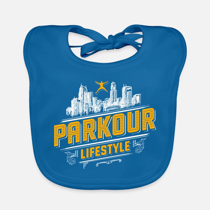 Parkour - Freerunning - Parcour Organic Baby Bibs