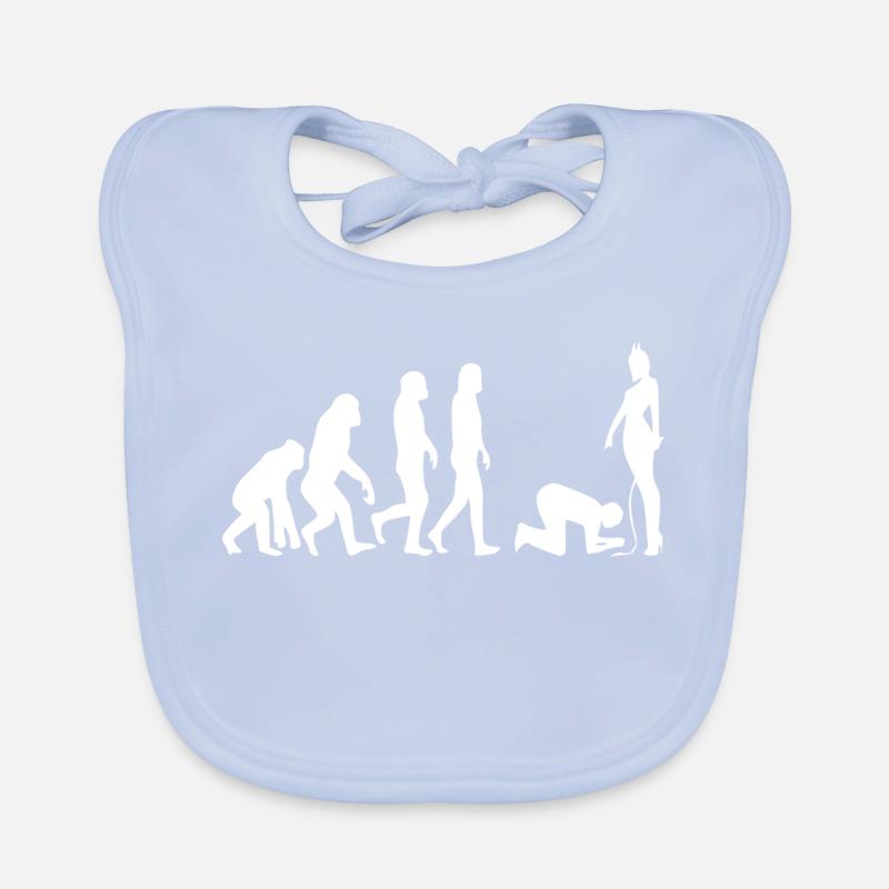 Evolution Mann Baby Bio-Lätzchen