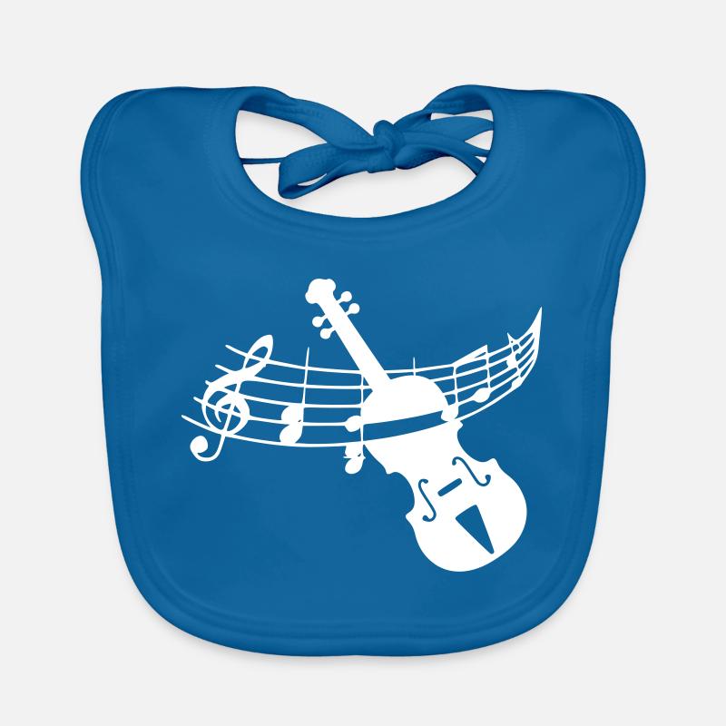 Violon violon Bavoir bio Bébé