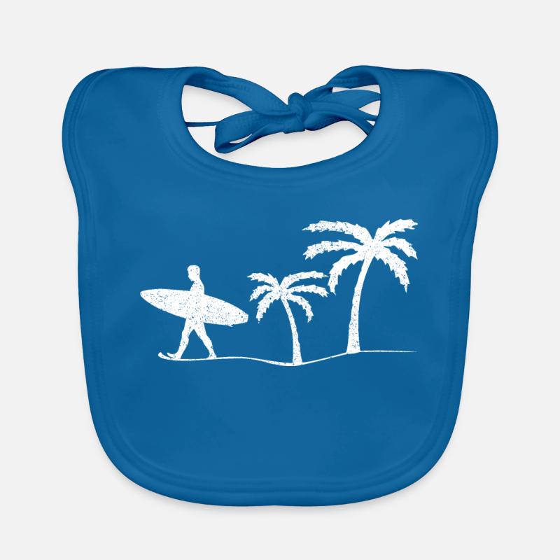 Surfer Surfen Baby Bio-Lätzchen