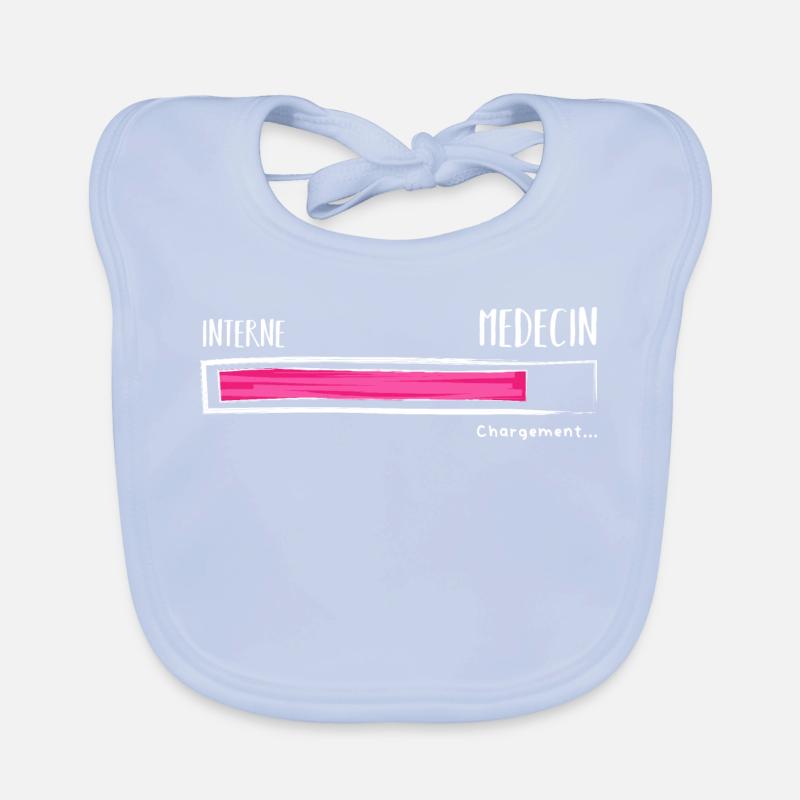 Internal Loading Doctor. Humor Future doctor Organic Baby Bibs