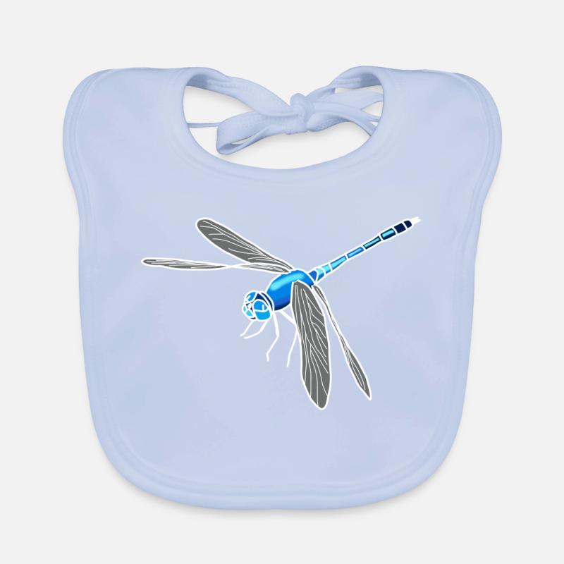 Libellule Bavoir bio Bébé