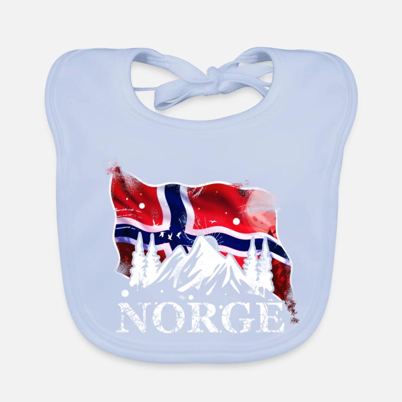 Norvège Bavoir bio Bébé