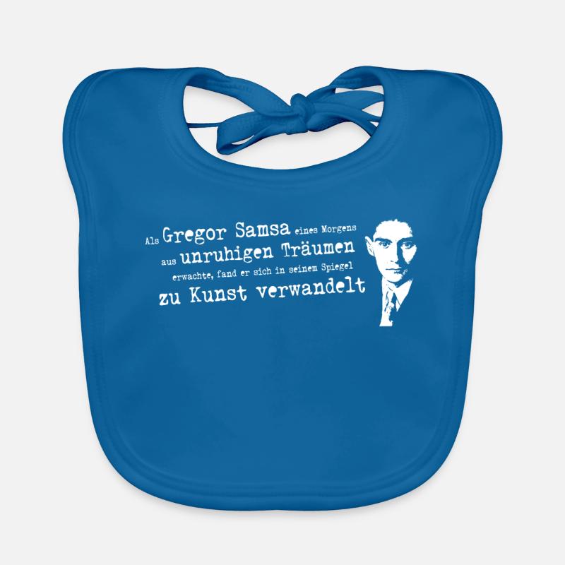 Franz Kafka-Beuys Transformation | Gregor Samsa Organic Baby Bibs