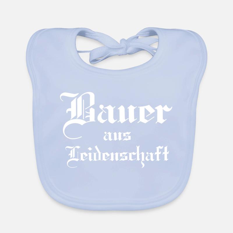 Leidenschaftlicher Bauer Baby Bio-Lätzchen