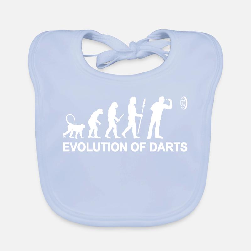Évolution des fléchettes Bavoir bio Bébé