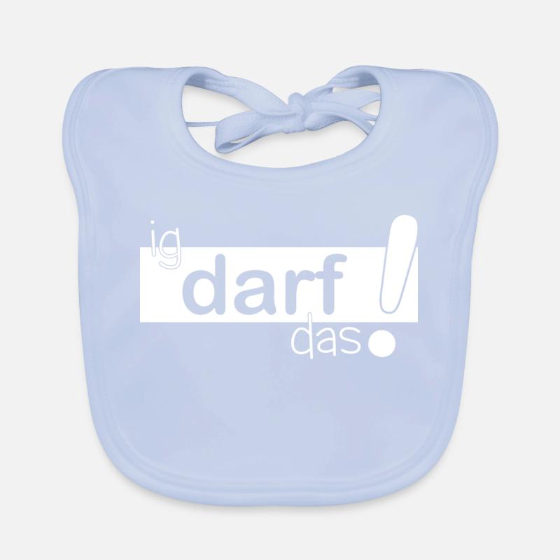 ig darf das! Baby Bio-Lätzchen