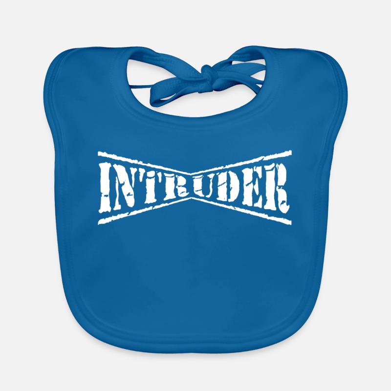intruder hacker eindringling clan sticker computer Baby Bio-Lätzchen
