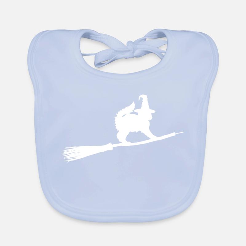 Cat Witch Organic Baby Bibs