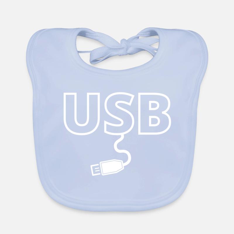 USB, USB-Stick, Computerlüfter Baby Bio-Lätzchen