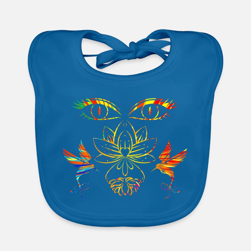 Zen face Organic Baby Bibs