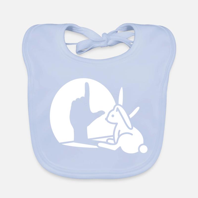 Rabbit Shadow Hand, LOSER Signe Loser Bavoir bio Bébé