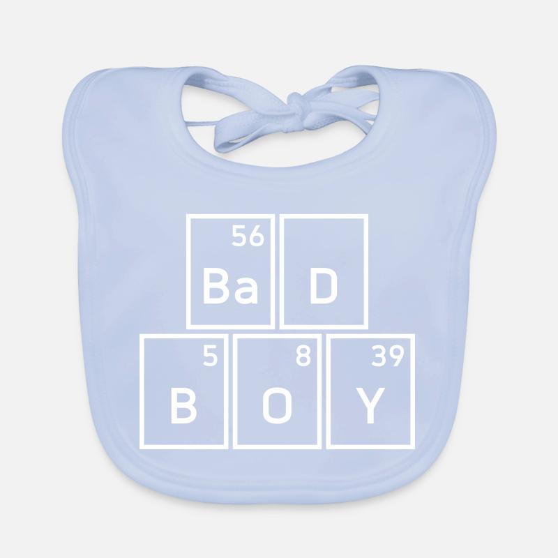 Baryum, deutérium, bore, oxygène, yttrium Bavoir bio Bébé