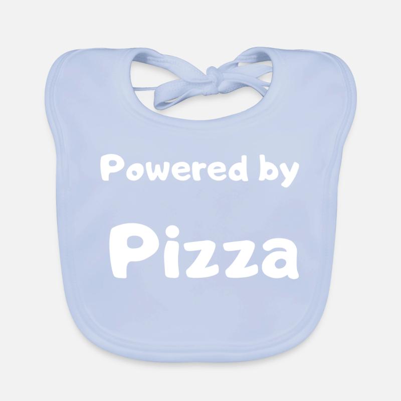 Pizza design Organic Baby Bibs