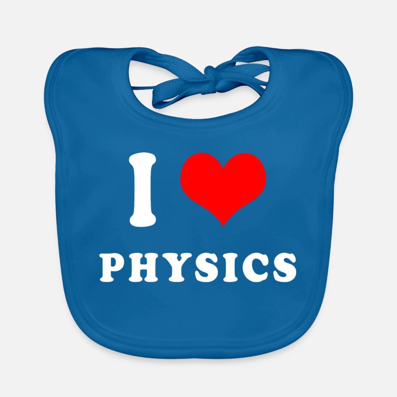 Ich liebe Physik Baby Bio-Lätzchen