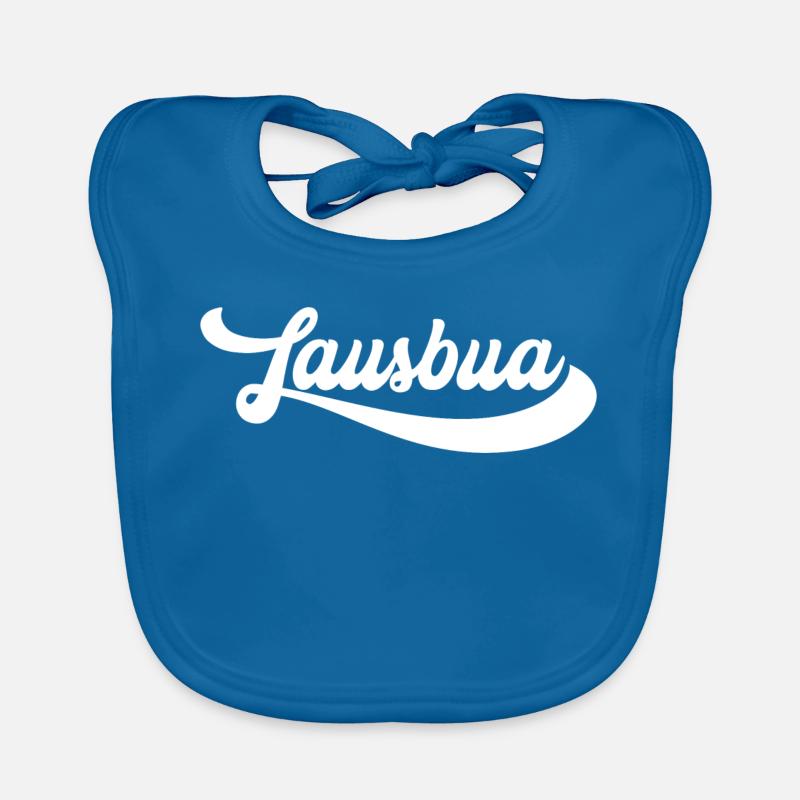 Lawsbua Script Emblem Baby Bio-Lätzchen