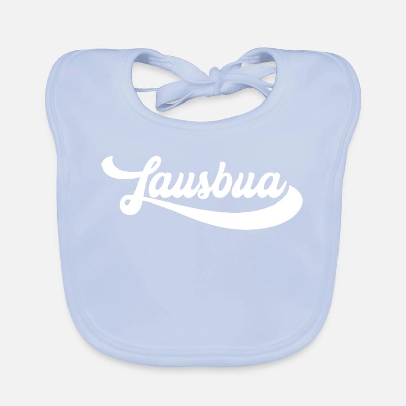 Lawsbua Script Emblem Baby Bio-Lätzchen