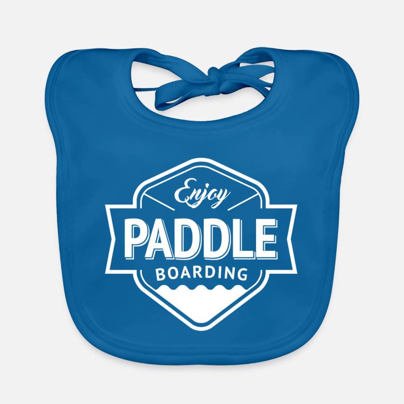 paddle, stand up paddle, paddle fan Organic Baby Bibs