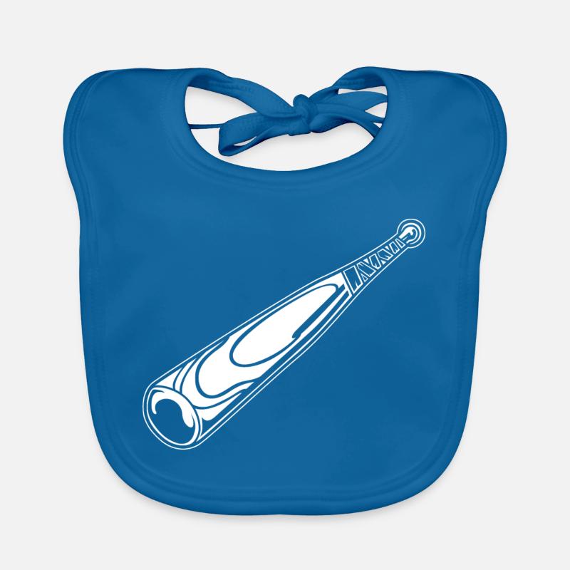 Baseball bat Organic Baby Bibs