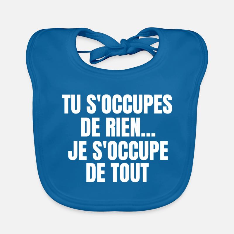 expression, langue française Bavoir bio Bébé