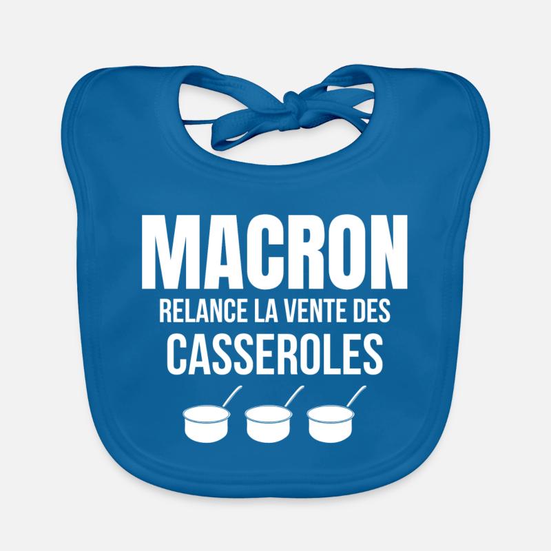 retraite, réforme des retraites, Macron Bavoir bio Bébé