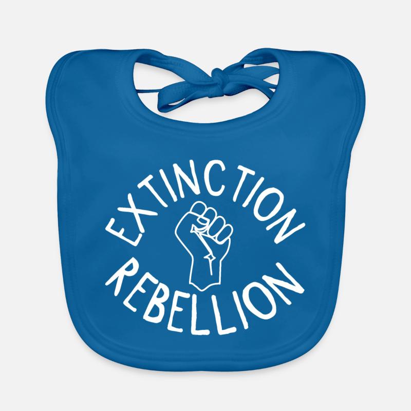 Extinction Rebellion Faust Organic Baby Bibs