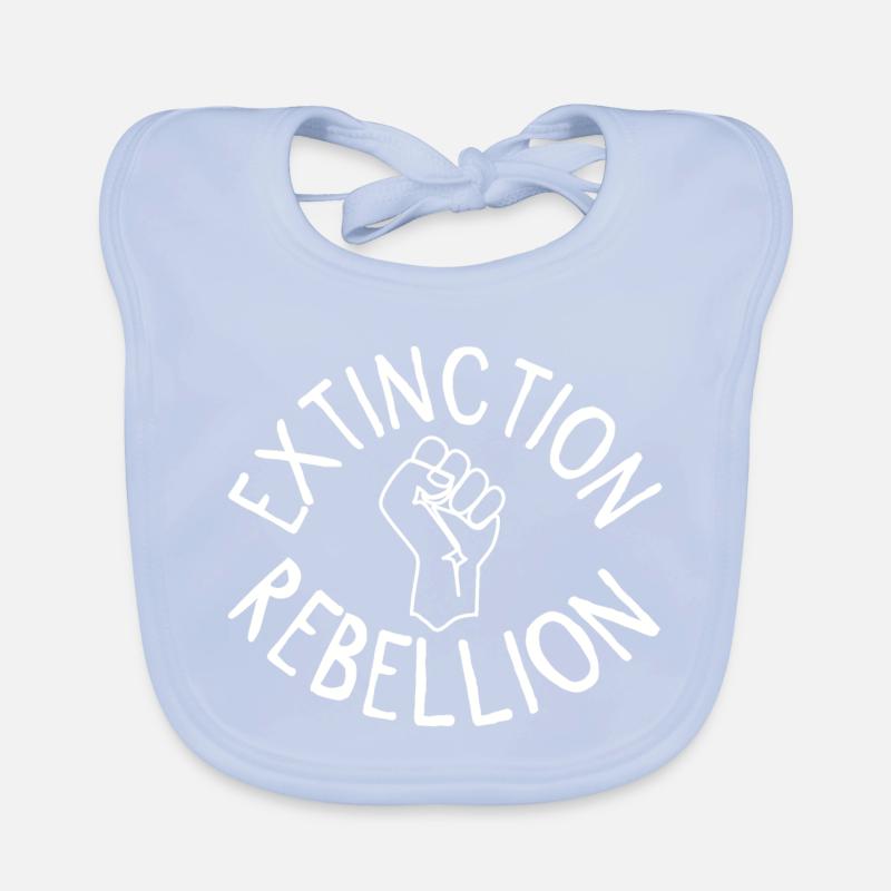 Extinction Rebellion Faust Organic Baby Bibs