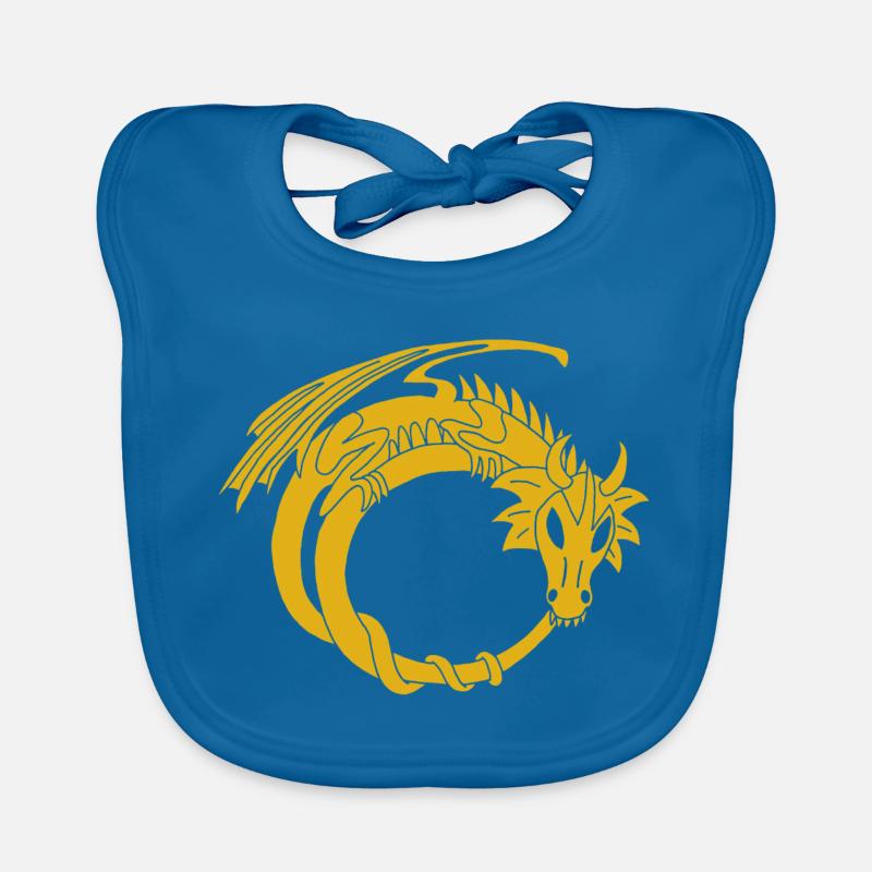 L'anneau du dragon d'or Bavoir bio Bébé