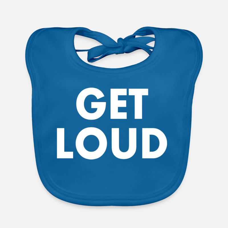 Get loud Organic Baby Bibs