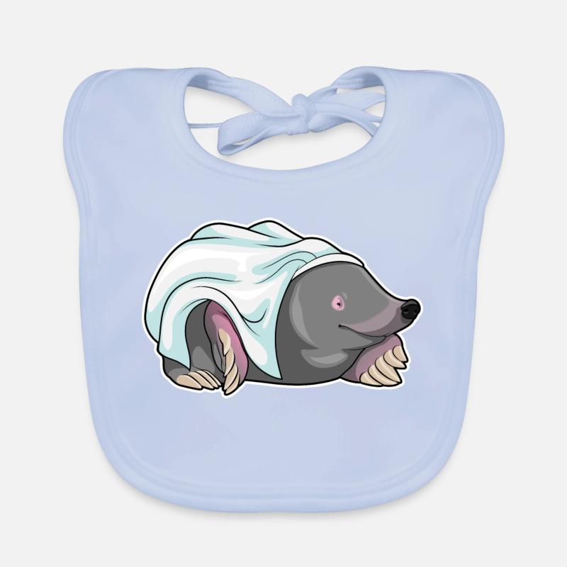 Mariage au voile nuptial Mole Bavoir bio Bébé