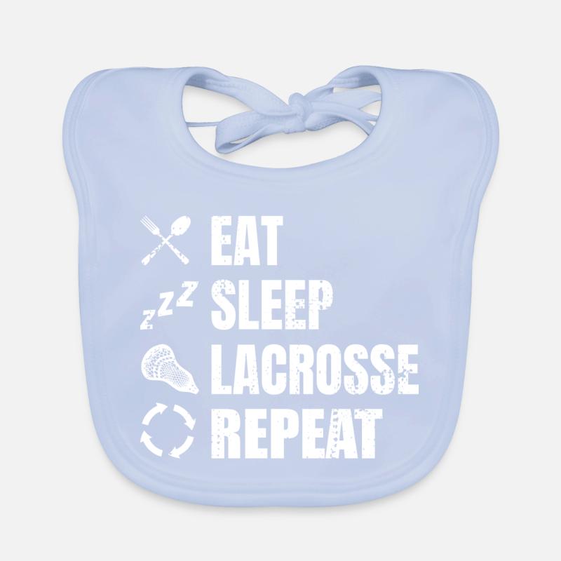 Lacrosse Spieler Routine Baby Bio-Lätzchen