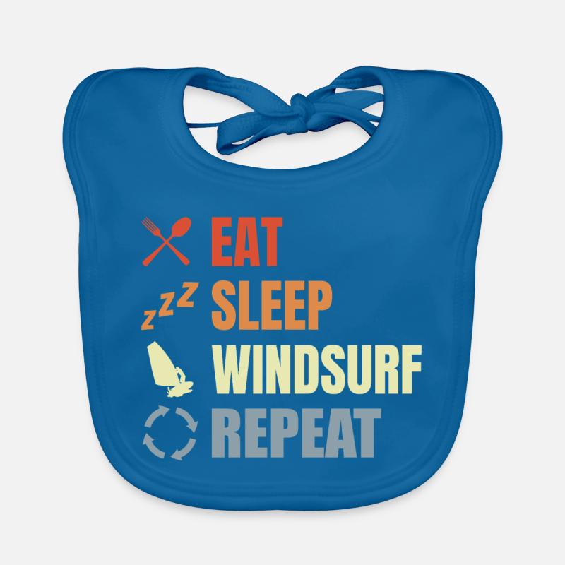 Windsurfer Routine Baby Bio-Lätzchen