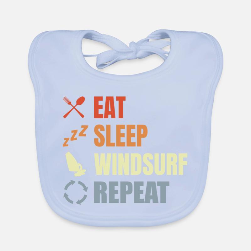 Windsurfer Routine Baby Bio-Lätzchen