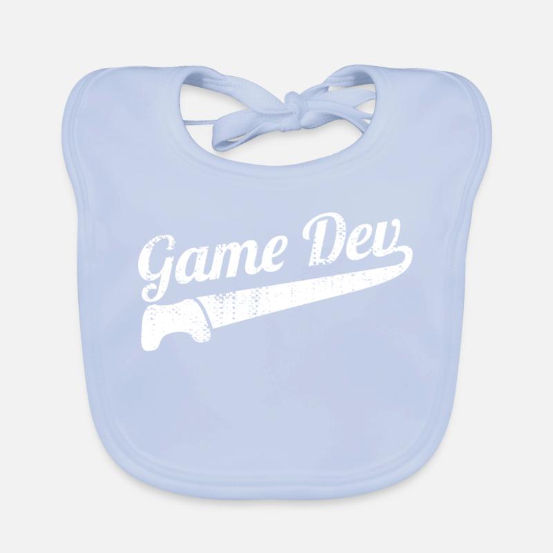 Game Developer Organic Baby Bibs
