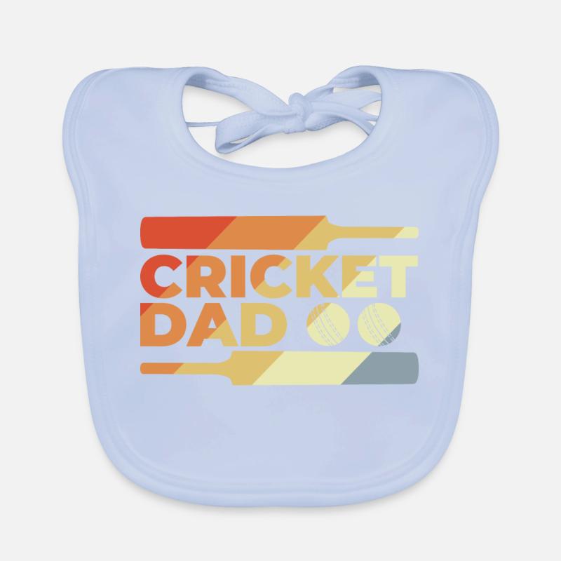 Drôle de papa de cricket Bavoir bio Bébé