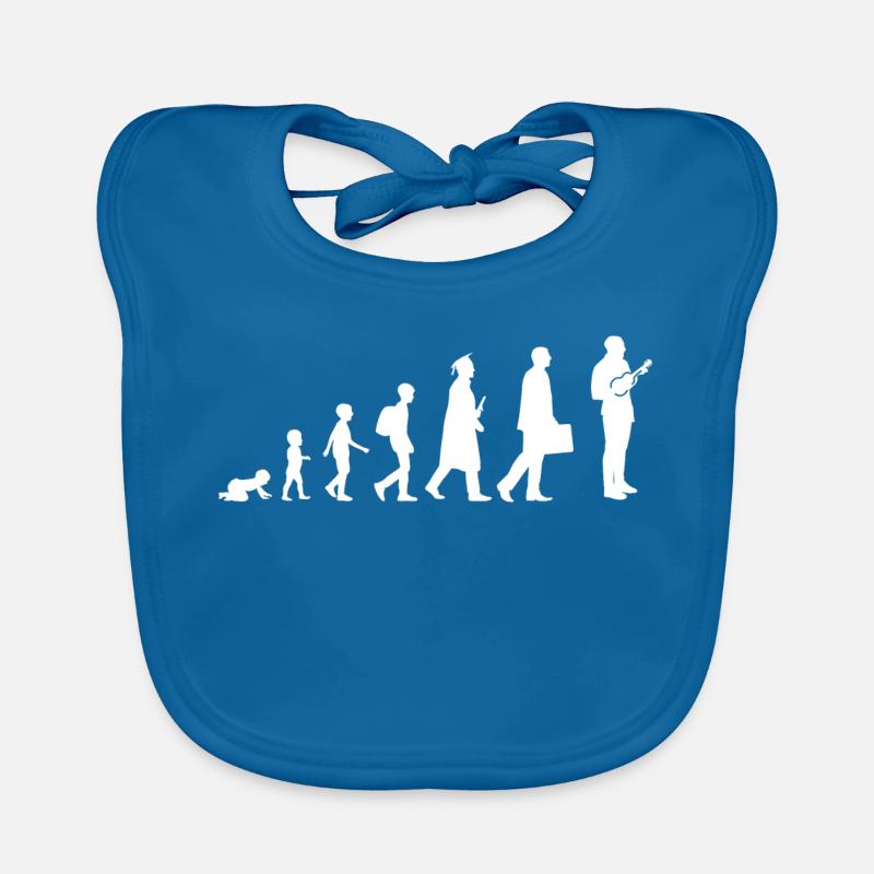 Evolution Ukulele Organic Baby Bibs