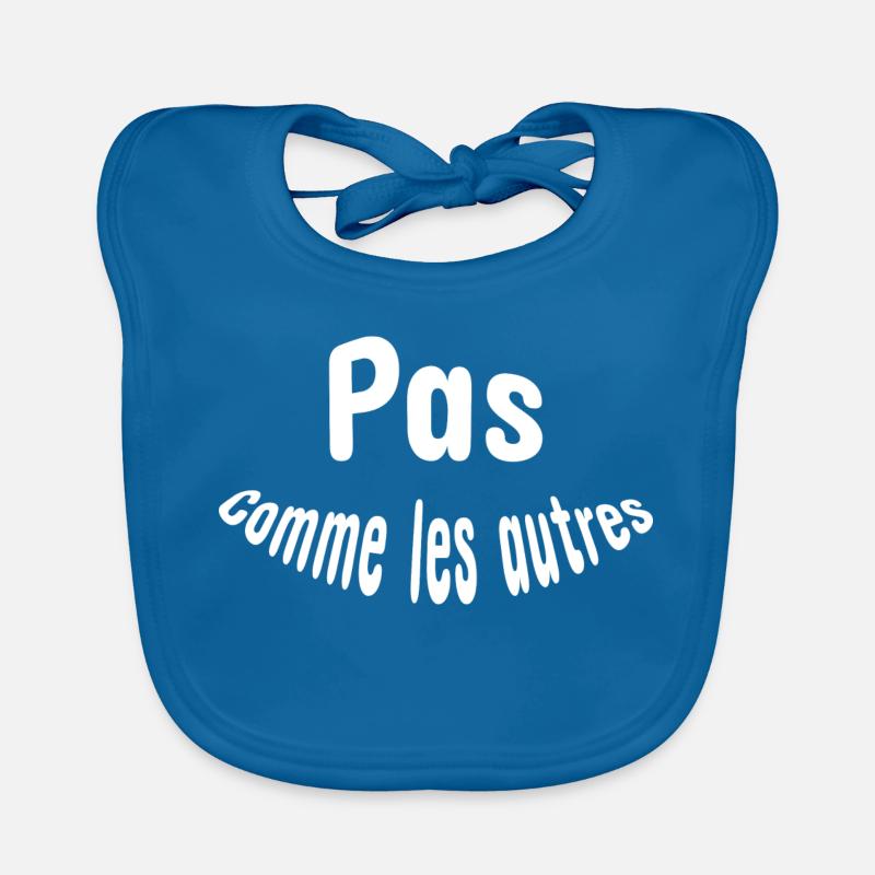 Pas comme les autres Bavoir bio Bébé