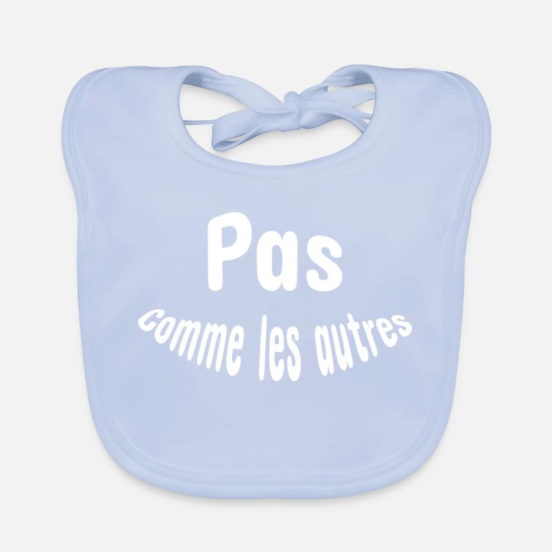 Pas comme les autres Bavoir bio Bébé