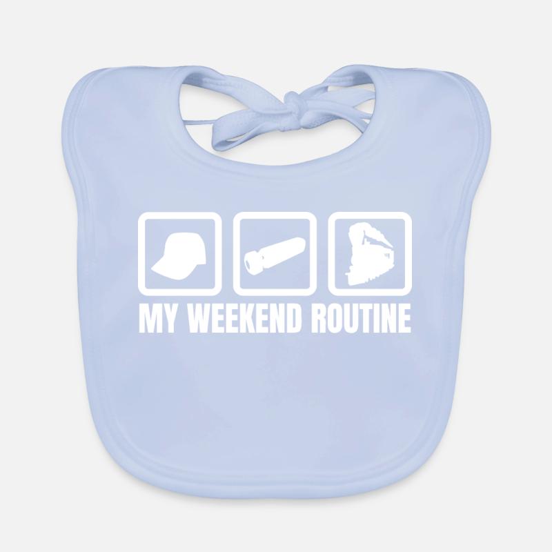 Meine Wochenendroutine Baby Bio-Lätzchen