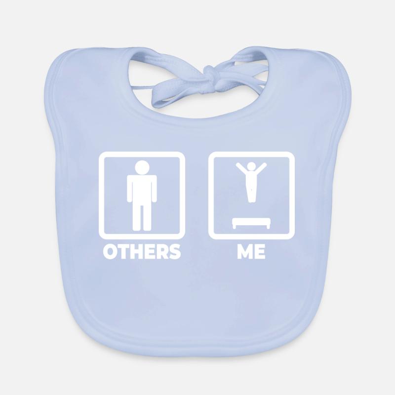 Drôle de pull trampoline Bavoir bio Bébé