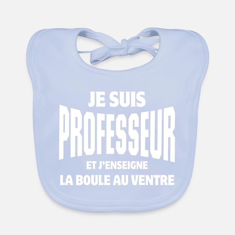 professeur, enseignant, école Bavoir bio Bébé