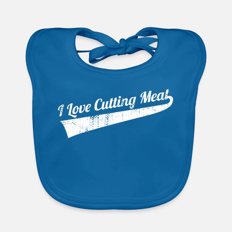 Cutting meat Organic Baby Bibs