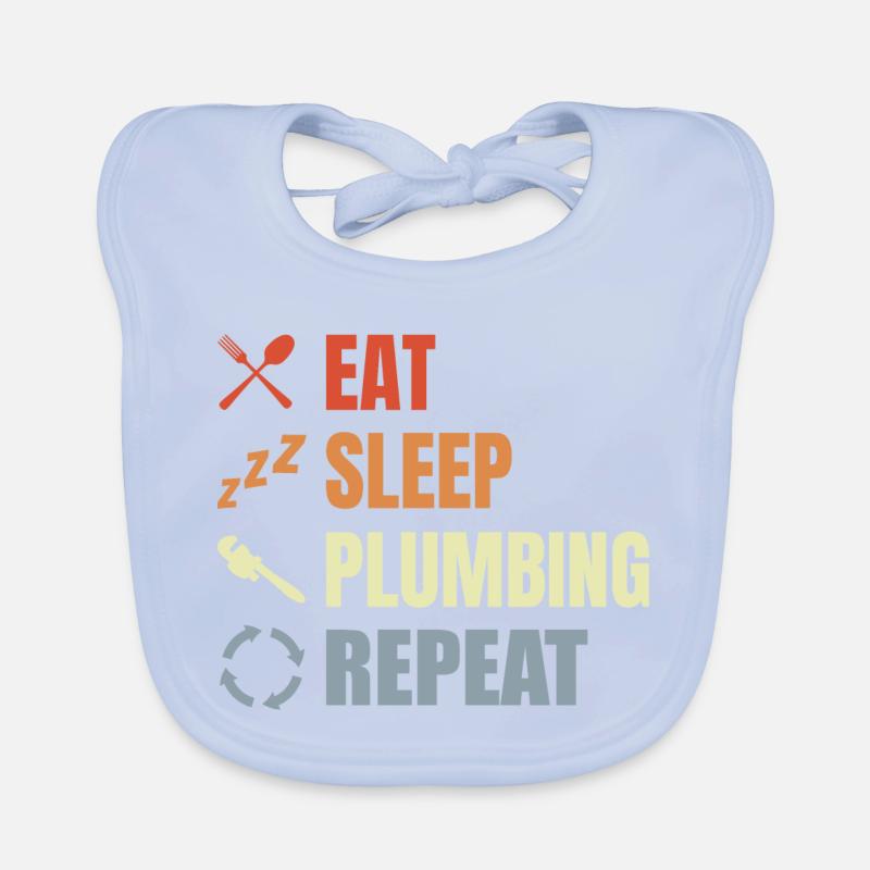 Manger Sommeil Plomberie Répéter Bavoir bio Bébé