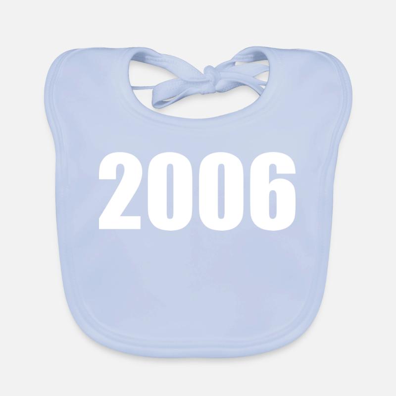 2006 modèle d’anniversaire personnaliser la conception Bavoir bio Bébé